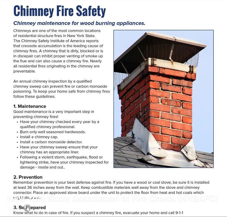 Wood stove and flue pipe installation